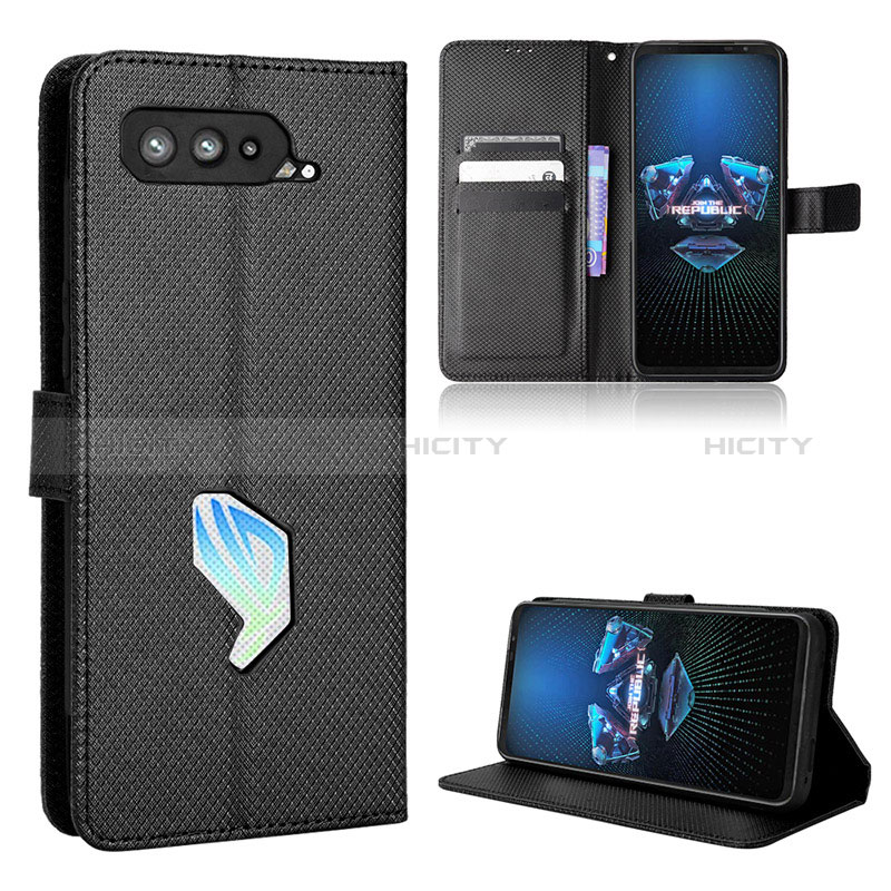 Funda de Cuero Cartera con Soporte Carcasa BY1 para Asus ROG Phone 5 Pro