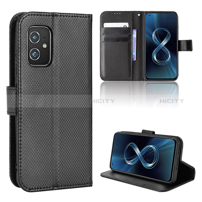 Funda de Cuero Cartera con Soporte Carcasa BY1 para Asus ZenFone 8 Mini