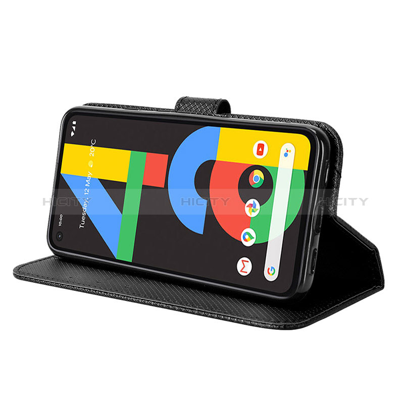 Funda de Cuero Cartera con Soporte Carcasa BY1 para Google Pixel 4a