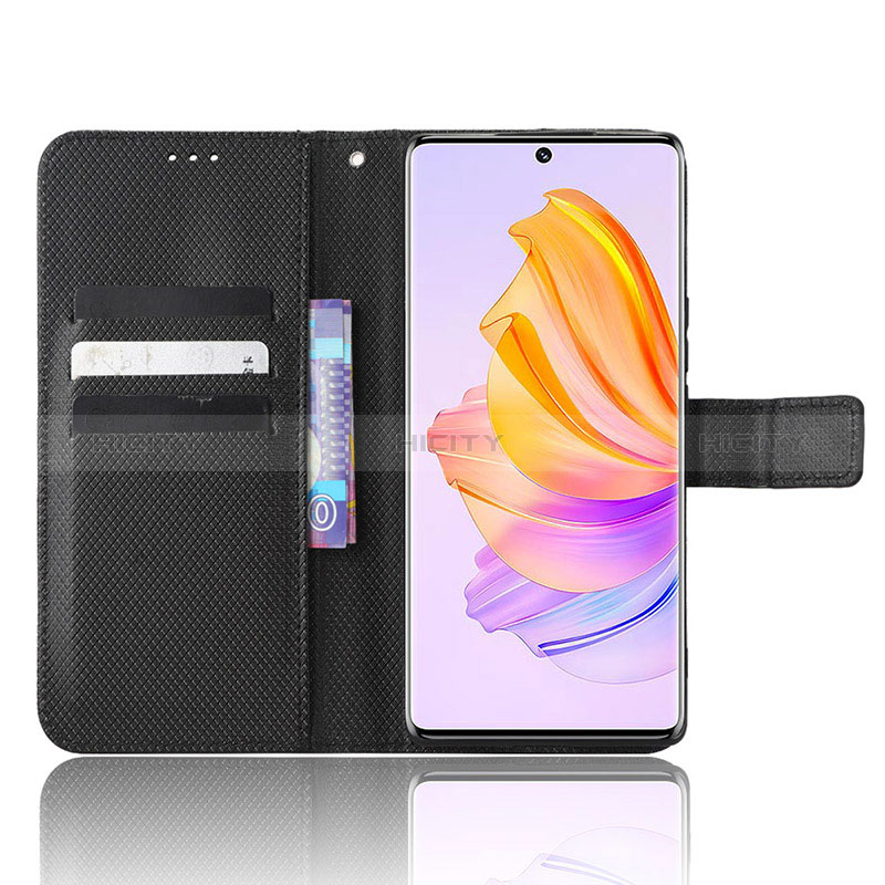 Funda de Cuero Cartera con Soporte Carcasa BY1 para Huawei Honor 80 SE 5G