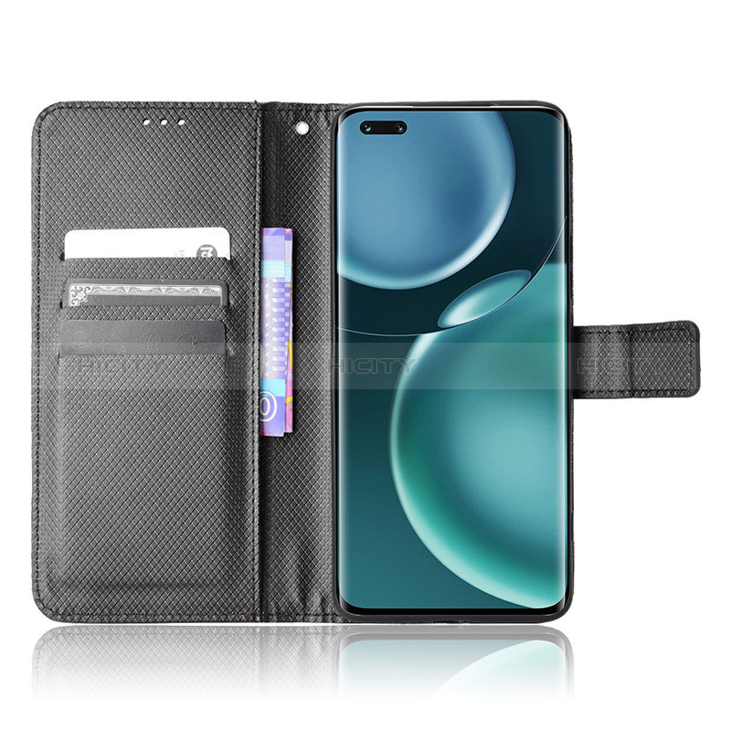 Funda de Cuero Cartera con Soporte Carcasa BY1 para Huawei Honor Magic4 Pro 5G