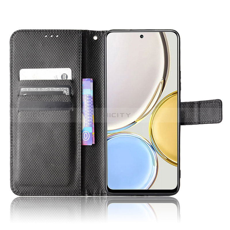 Funda de Cuero Cartera con Soporte Carcasa BY1 para Huawei Honor X9 5G