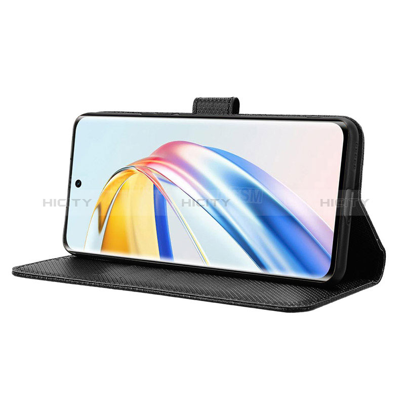 Funda de Cuero Cartera con Soporte Carcasa BY1 para Huawei Honor X9b 5G