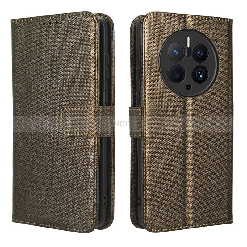 Funda de Cuero Cartera con Soporte Carcasa BY1 para Huawei Mate 50 Pro