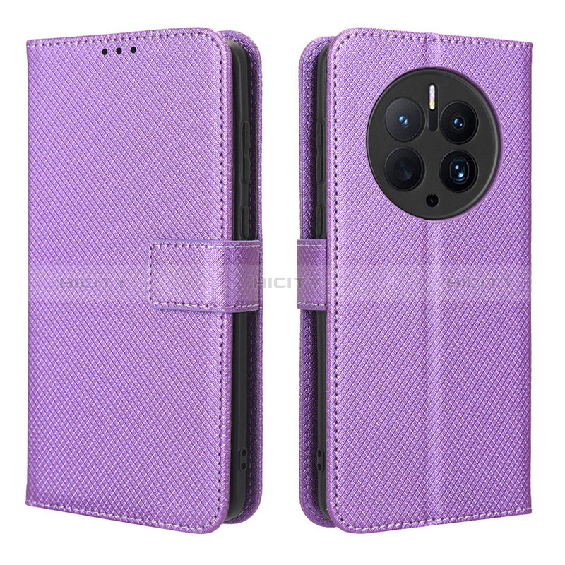 Funda de Cuero Cartera con Soporte Carcasa BY1 para Huawei Mate 50 Pro