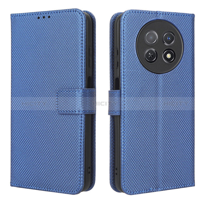 Funda de Cuero Cartera con Soporte Carcasa BY1 para Huawei Nova Y91