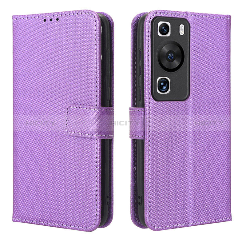 Funda de Cuero Cartera con Soporte Carcasa BY1 para Huawei P60