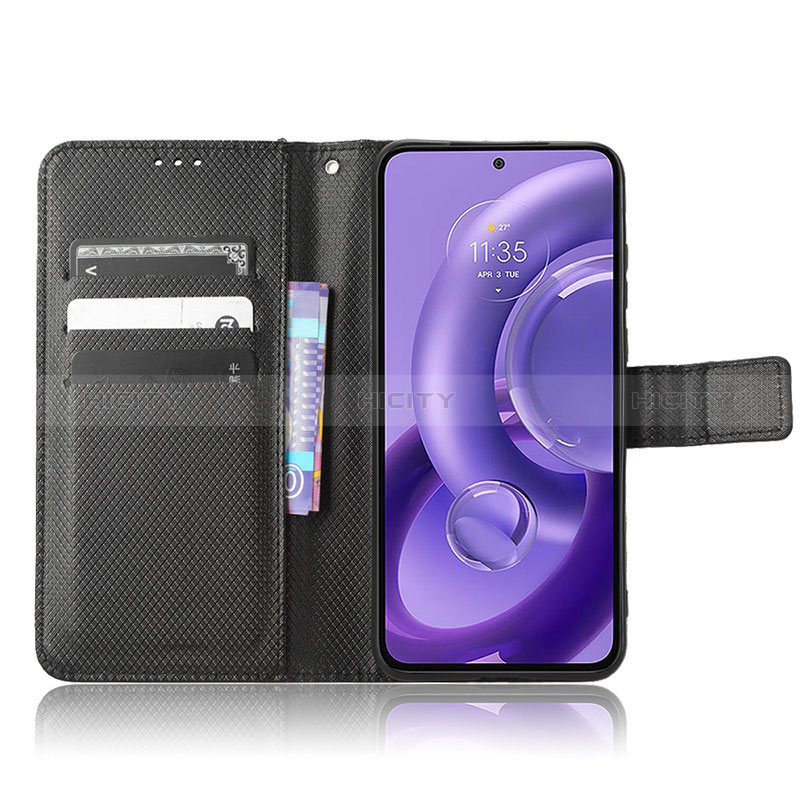 Funda de Cuero Cartera con Soporte Carcasa BY1 para Motorola Moto Edge 30 Neo 5G