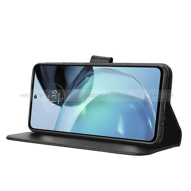 Funda de Cuero Cartera con Soporte Carcasa BY1 para Motorola Moto G72