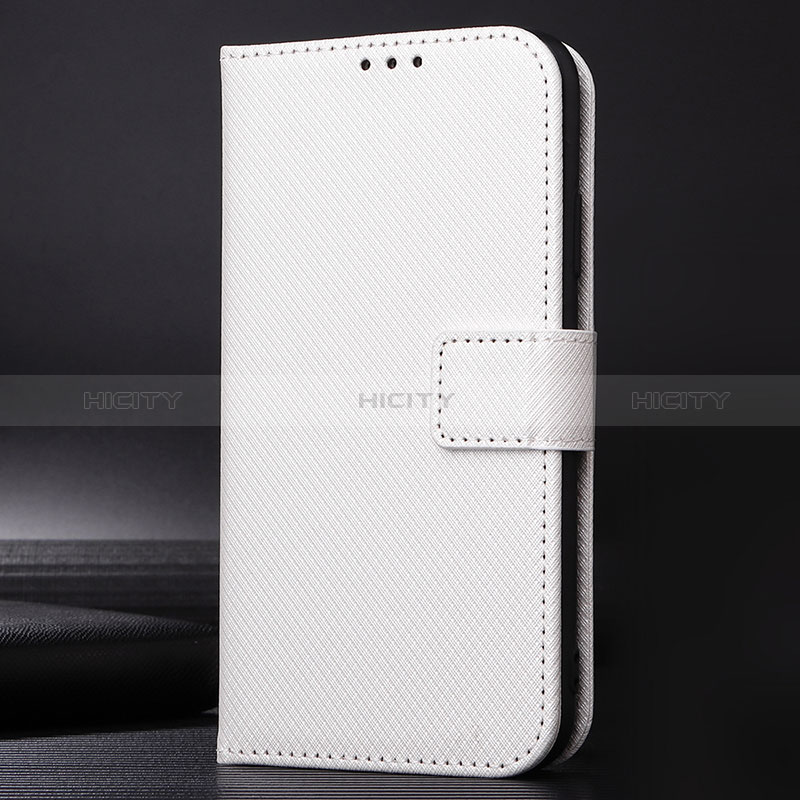 Funda de Cuero Cartera con Soporte Carcasa BY1 para Nokia 6.3 Blanco