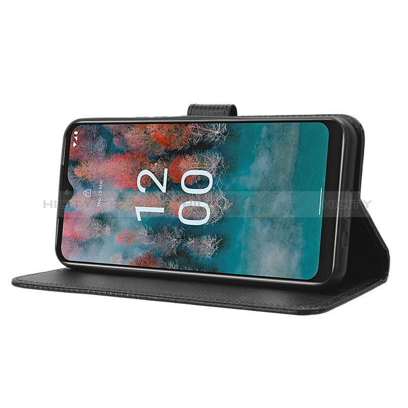 Funda de Cuero Cartera con Soporte Carcasa BY1 para Nokia C12 Plus