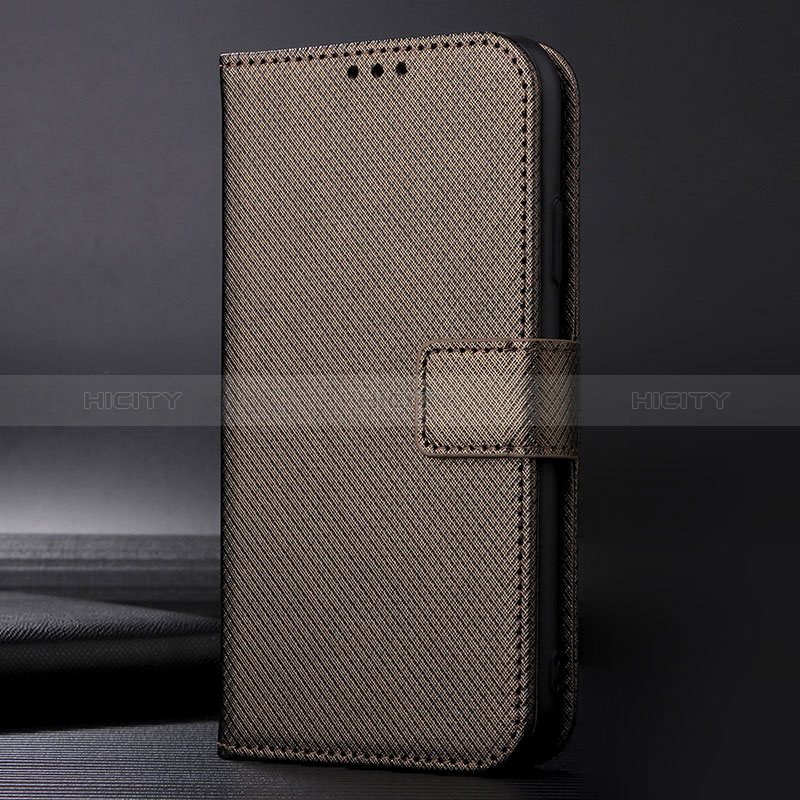 Funda de Cuero Cartera con Soporte Carcasa BY1 para Nokia G11 Plus Marron