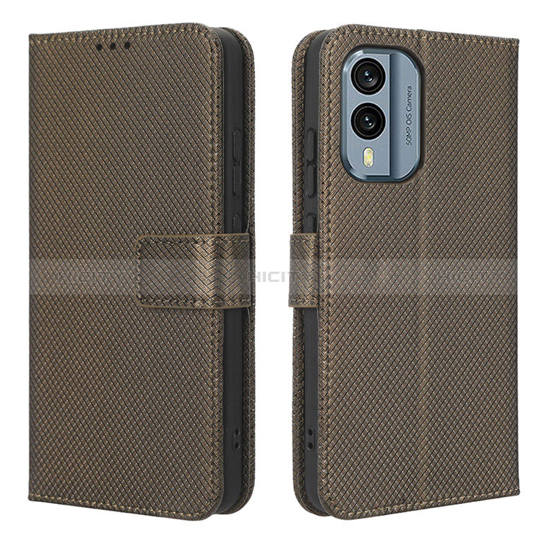 Funda de Cuero Cartera con Soporte Carcasa BY1 para Nokia X30 5G