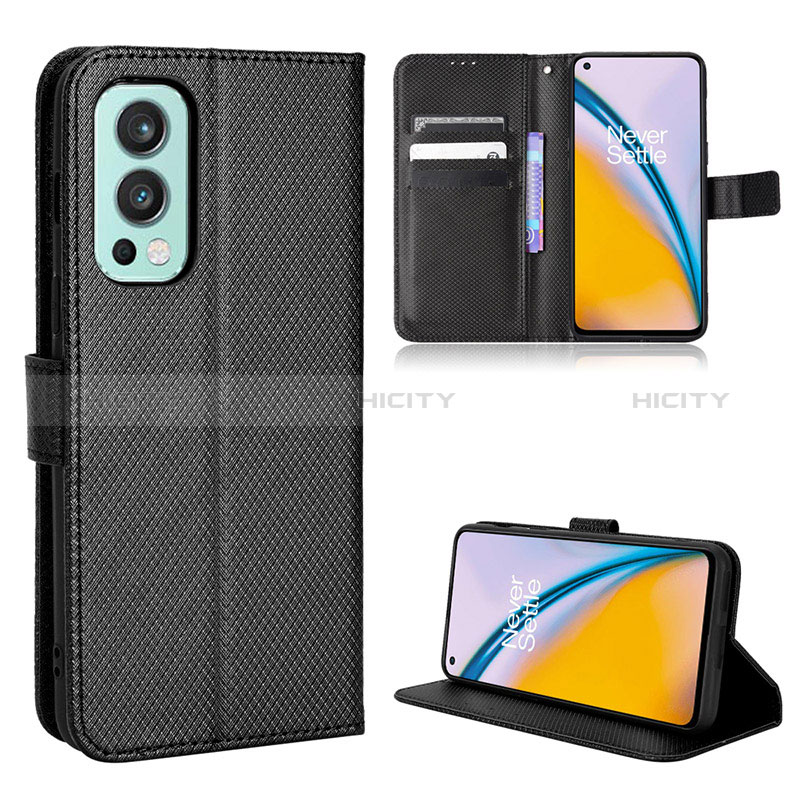 Funda de Cuero Cartera con Soporte Carcasa BY1 para OnePlus Nord 2 5G