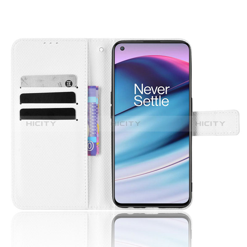 Funda de Cuero Cartera con Soporte Carcasa BY1 para OnePlus Nord CE 5G