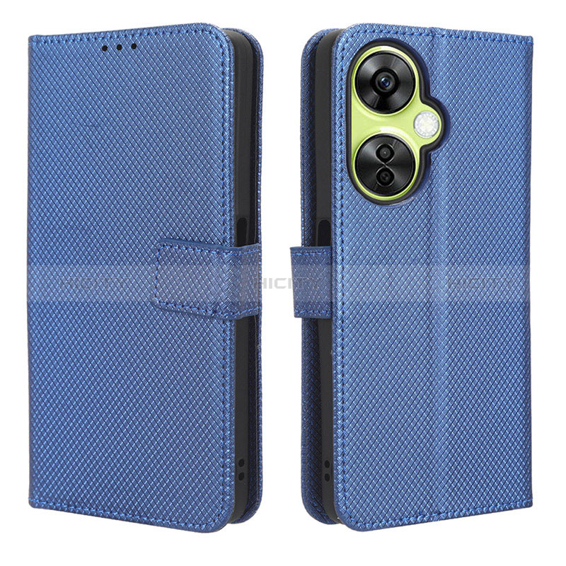 Funda de Cuero Cartera con Soporte Carcasa BY1 para OnePlus Nord N30 5G Azul