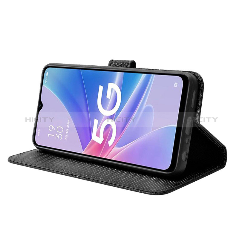 Funda de Cuero Cartera con Soporte Carcasa BY1 para Oppo A1 5G