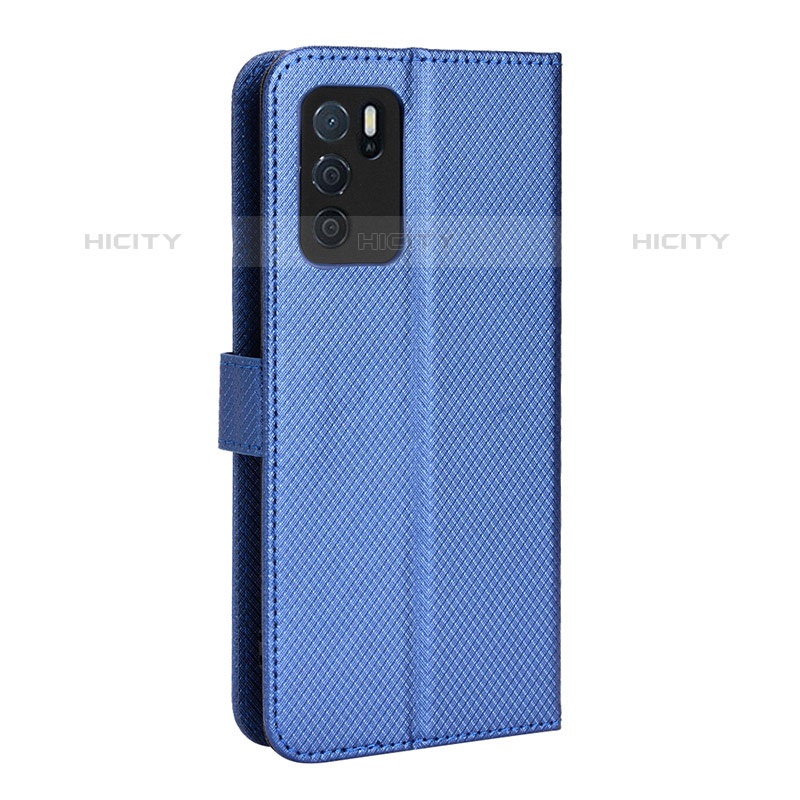 Funda de Cuero Cartera con Soporte Carcasa BY1 para Oppo A16s