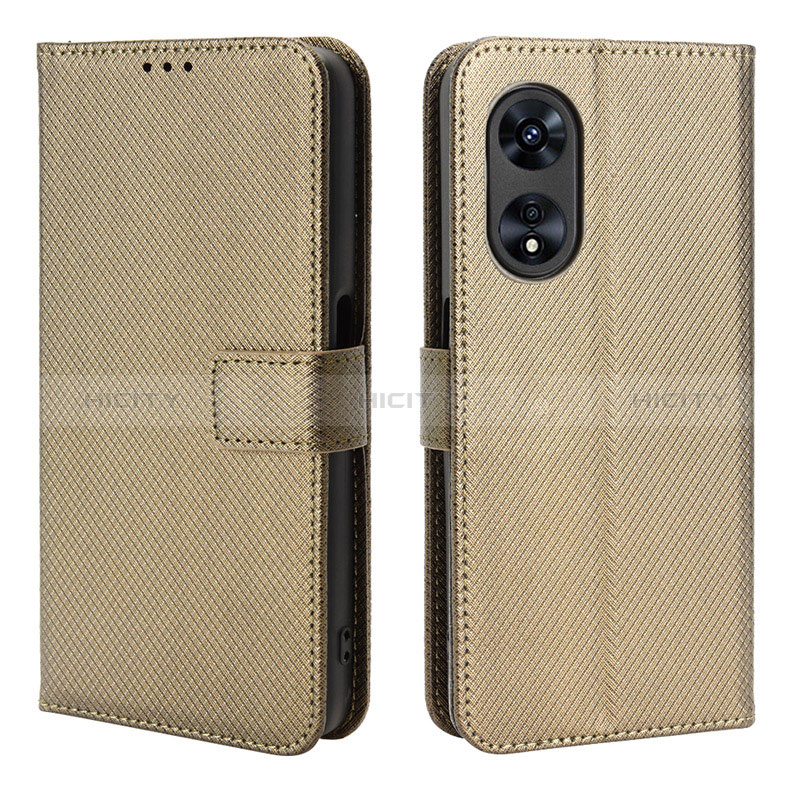 Funda de Cuero Cartera con Soporte Carcasa BY1 para Oppo A18