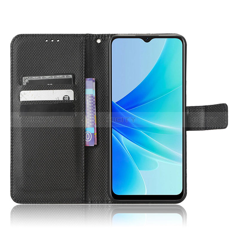 Funda de Cuero Cartera con Soporte Carcasa BY1 para Oppo A77s