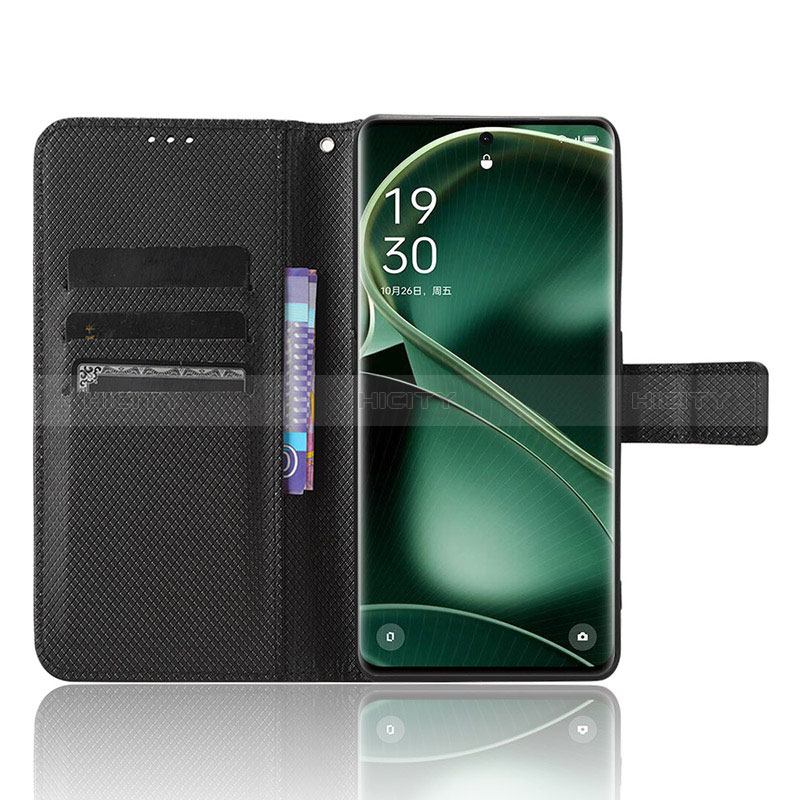 Funda de Cuero Cartera con Soporte Carcasa BY1 para Oppo Find X6 5G