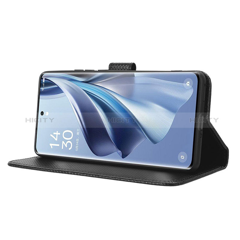 Funda de Cuero Cartera con Soporte Carcasa BY1 para Oppo Reno10 Pro+ Plus 5G