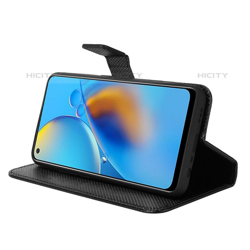 Funda de Cuero Cartera con Soporte Carcasa BY1 para Oppo Reno6 Lite