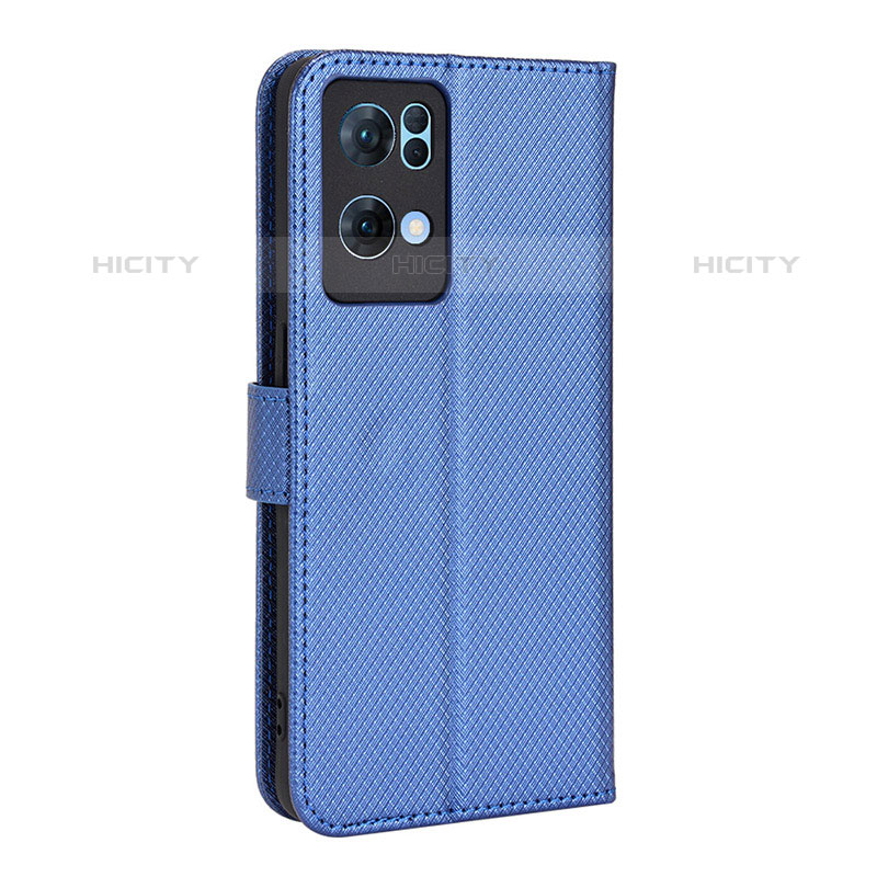 Funda de Cuero Cartera con Soporte Carcasa BY1 para Oppo Reno7 Pro 5G