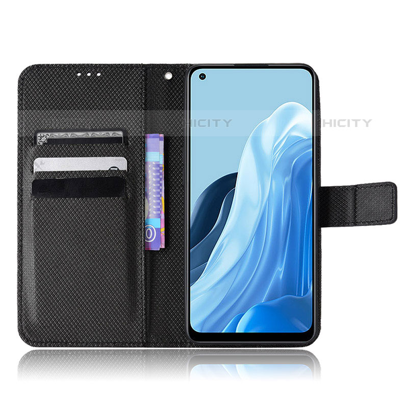 Funda de Cuero Cartera con Soporte Carcasa BY1 para Oppo Reno8 4G