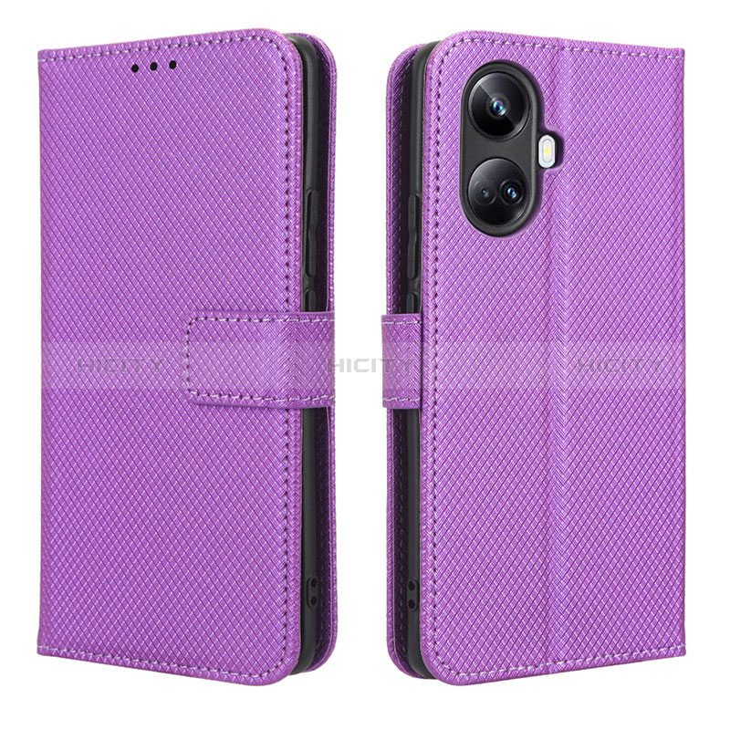 Funda de Cuero Cartera con Soporte Carcasa BY1 para Realme 10 Pro+ Plus 5G