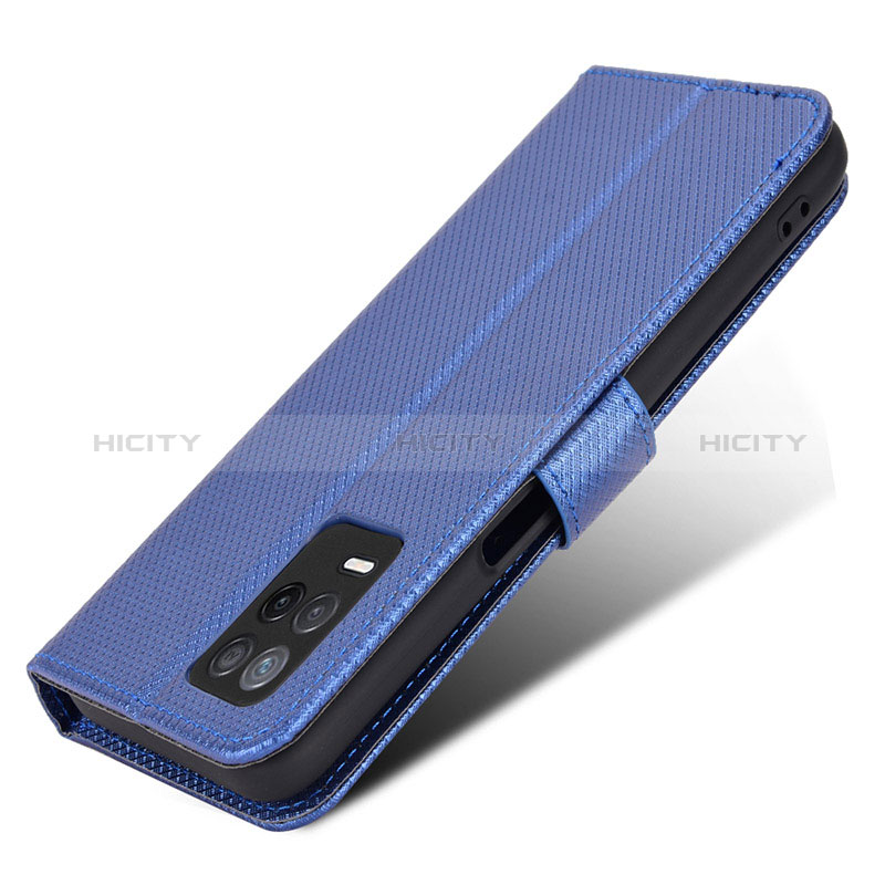 Funda de Cuero Cartera con Soporte Carcasa BY1 para Realme 8 5G