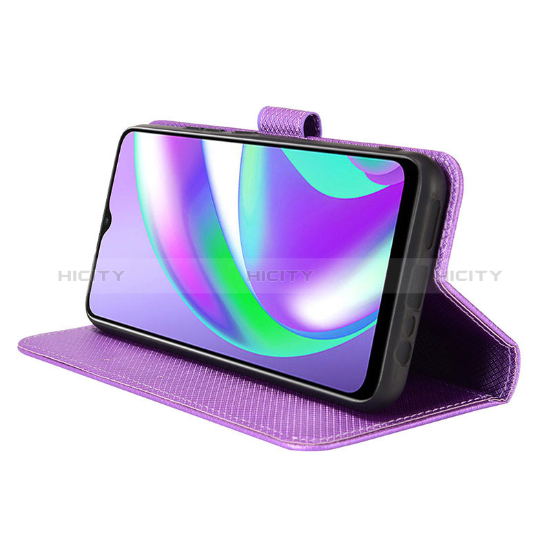 Funda de Cuero Cartera con Soporte Carcasa BY1 para Realme C12