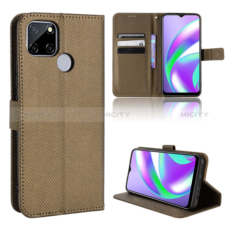 Funda de Cuero Cartera con Soporte Carcasa BY1 para Realme C25