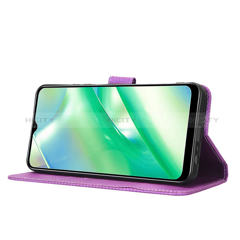 Funda de Cuero Cartera con Soporte Carcasa BY1 para Realme C33 (2023)