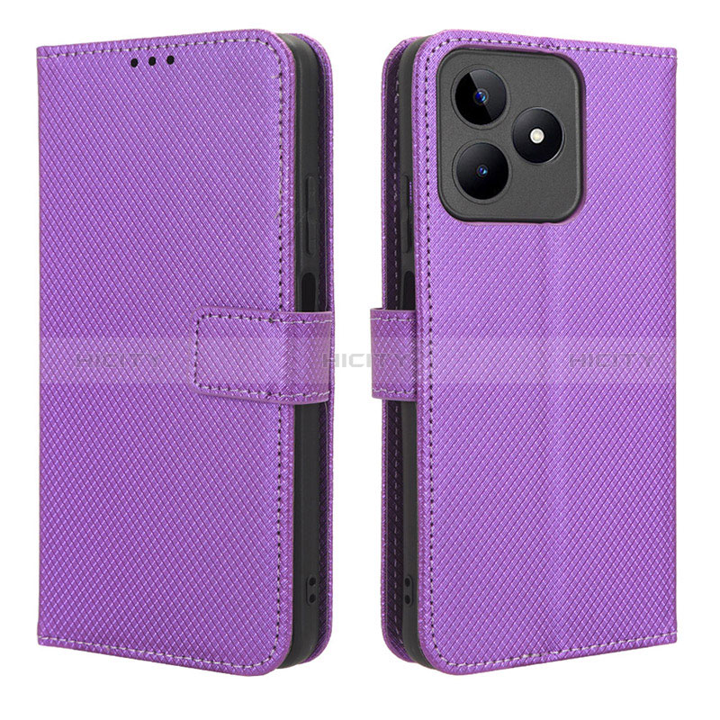 Funda de Cuero Cartera con Soporte Carcasa BY1 para Realme C51