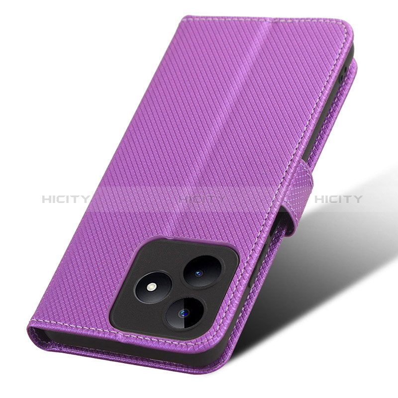 Funda de Cuero Cartera con Soporte Carcasa BY1 para Realme C51