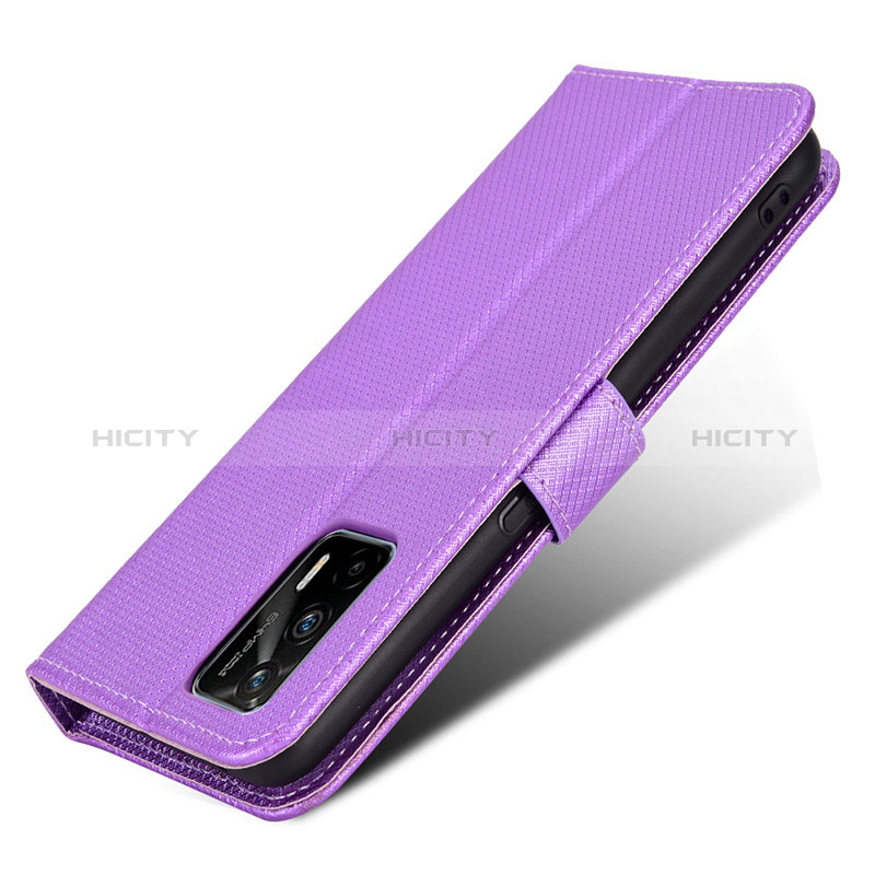 Funda de Cuero Cartera con Soporte Carcasa BY1 para Realme GT 5G