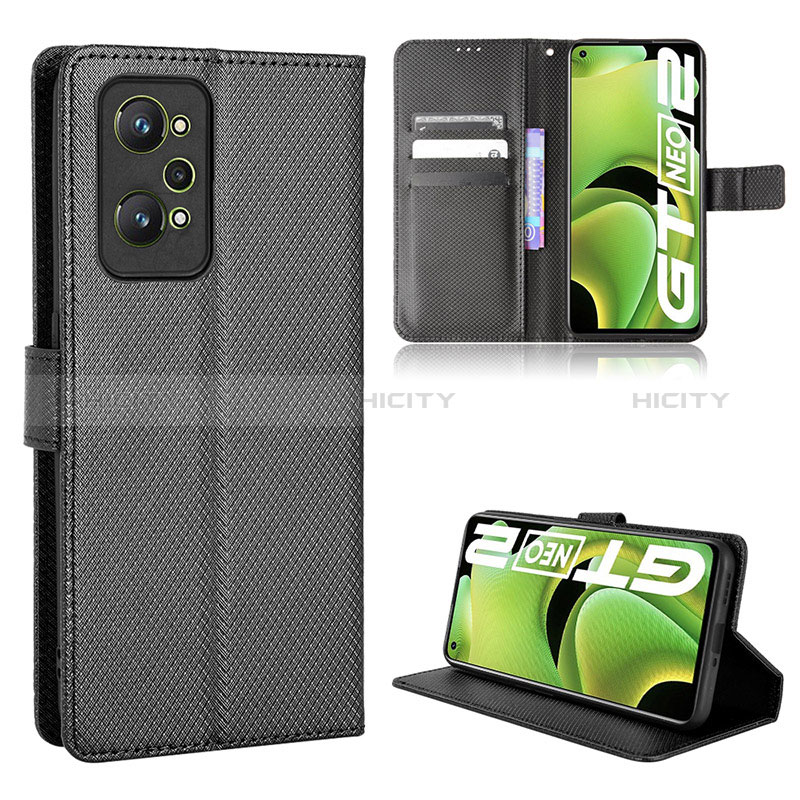 Funda de Cuero Cartera con Soporte Carcasa BY1 para Realme GT Neo 3T 5G