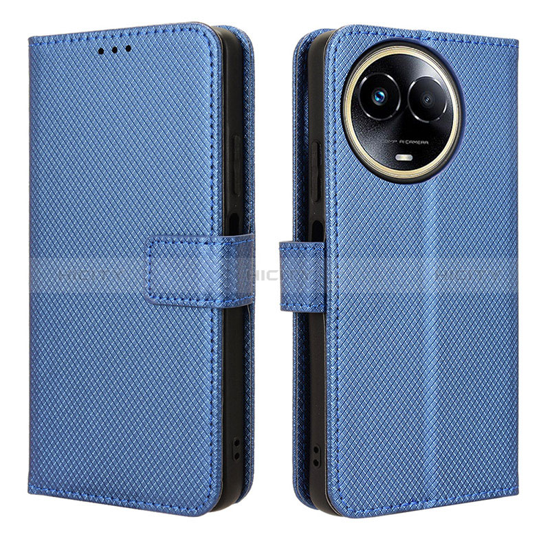 Funda de Cuero Cartera con Soporte Carcasa BY1 para Realme V50 5G