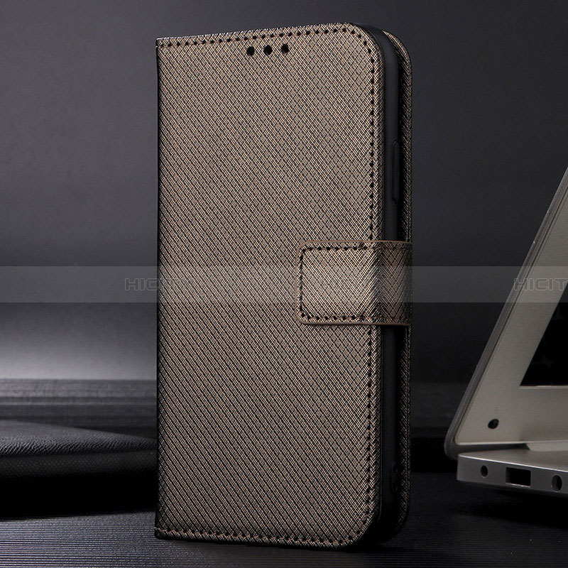 Funda de Cuero Cartera con Soporte Carcasa BY1 para Samsung Galaxy A13 4G Marron