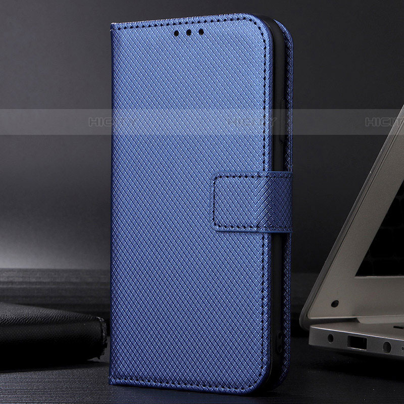 Funda de Cuero Cartera con Soporte Carcasa BY1 para Samsung Galaxy A32 5G Azul