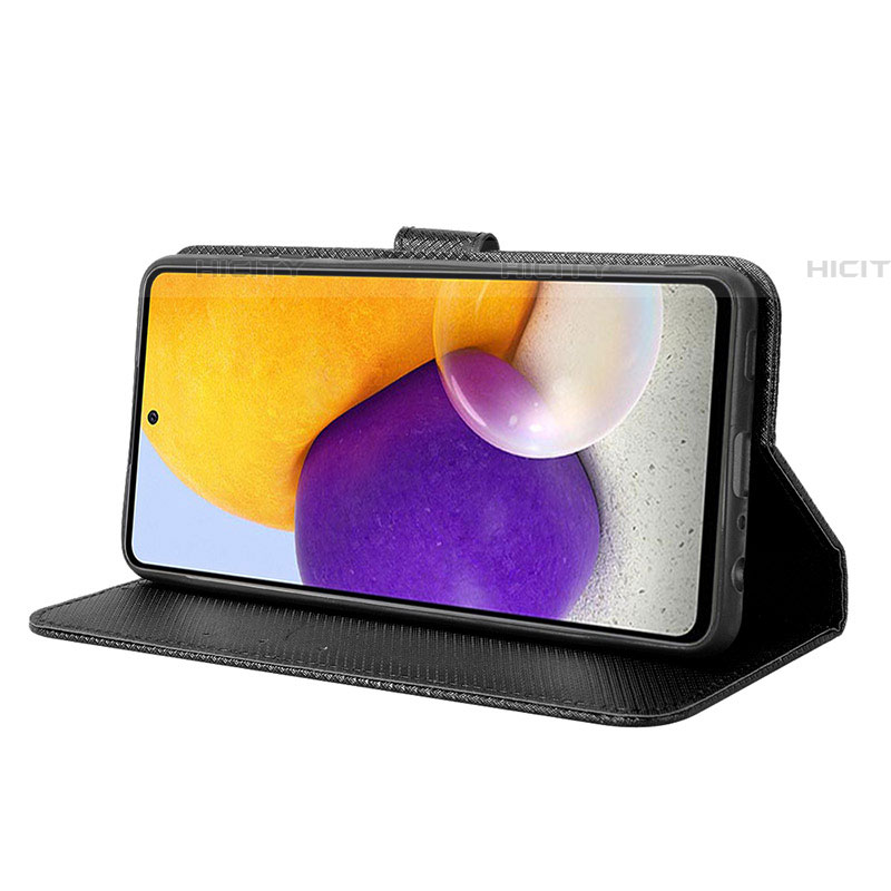 Funda de Cuero Cartera con Soporte Carcasa BY1 para Samsung Galaxy A72 4G