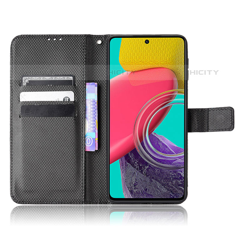 Funda de Cuero Cartera con Soporte Carcasa BY1 para Samsung Galaxy M53 5G