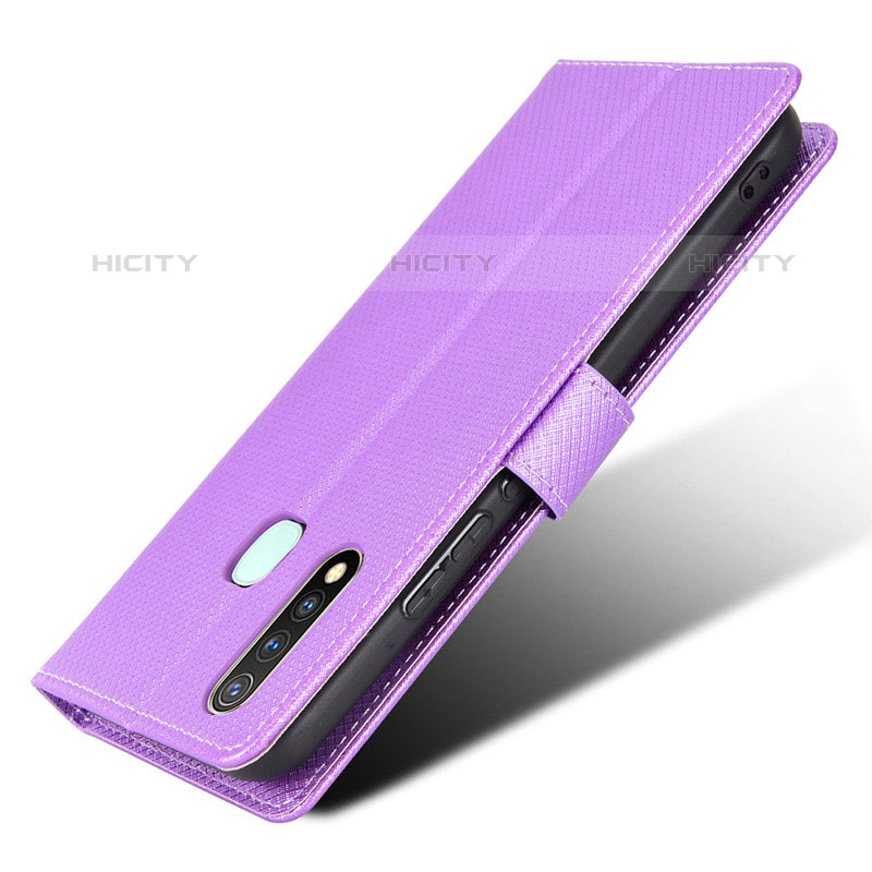 Funda de Cuero Cartera con Soporte Carcasa BY1 para Vivo iQOO U3 4G