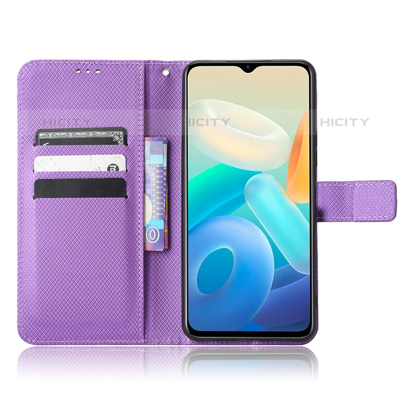 Funda de Cuero Cartera con Soporte Carcasa BY1 para Vivo iQOO Z6 Lite 5G