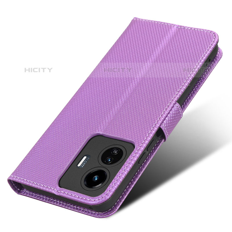 Funda de Cuero Cartera con Soporte Carcasa BY1 para Vivo iQOO Z6 Lite 5G