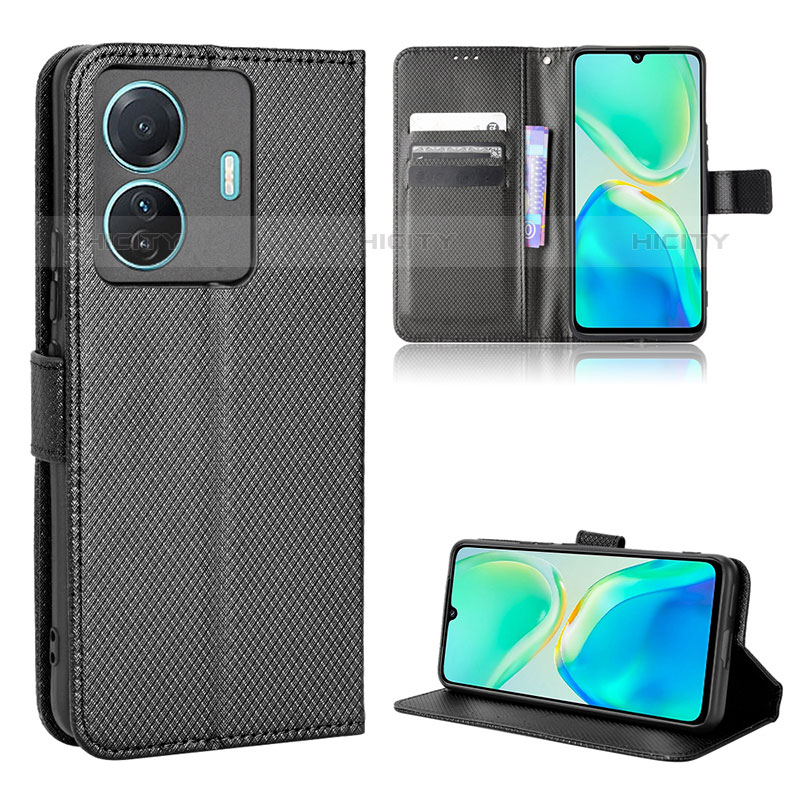 Funda de Cuero Cartera con Soporte Carcasa BY1 para Vivo iQOO Z6 Pro 5G