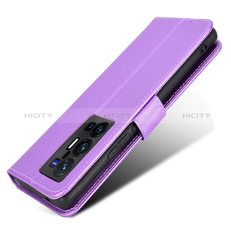 Funda de Cuero Cartera con Soporte Carcasa BY1 para Vivo X70 Pro+ Plus 5G