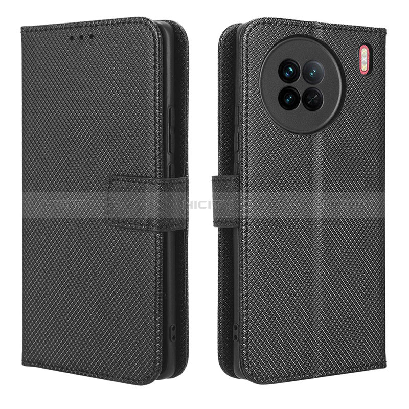 Funda de Cuero Cartera con Soporte Carcasa BY1 para Vivo X90 5G