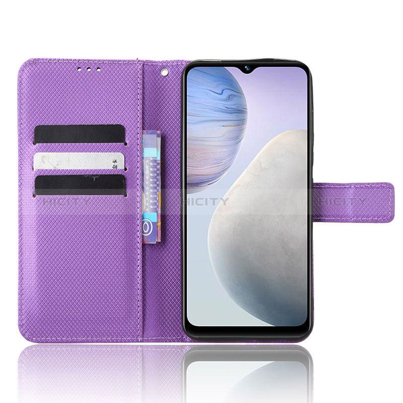 Funda de Cuero Cartera con Soporte Carcasa BY1 para Vivo Y02t